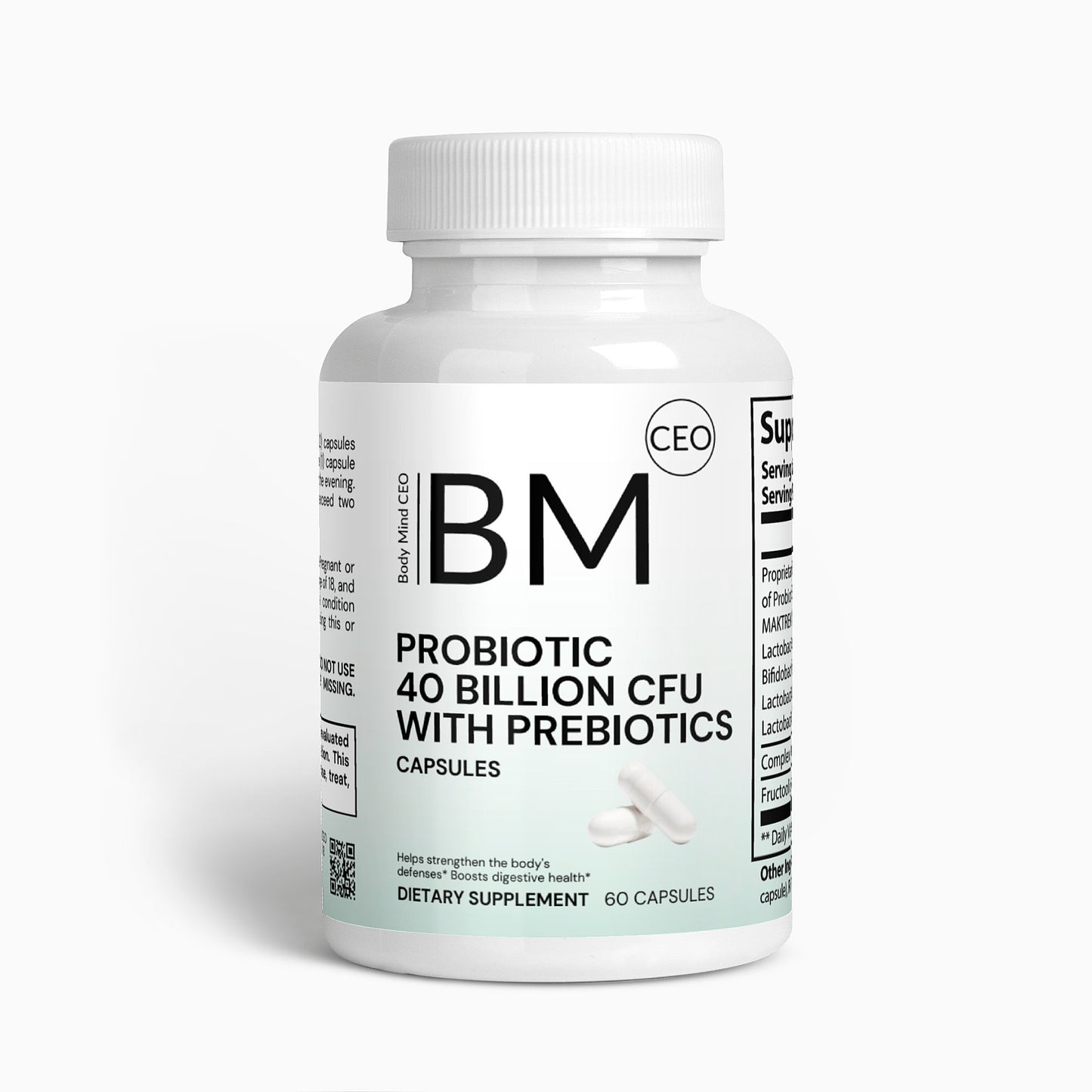 Probiotic 40 Billion CFU with Prebiotics