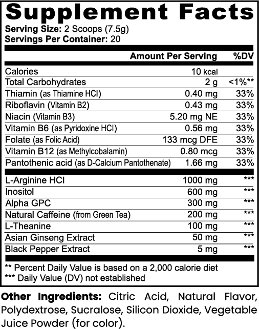 LOCK Focus Powder (Sour Grape)