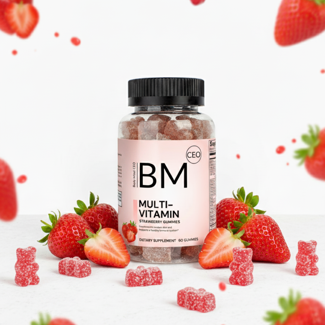 Multivitamin Bear Gummies (Adult) - Strawberry