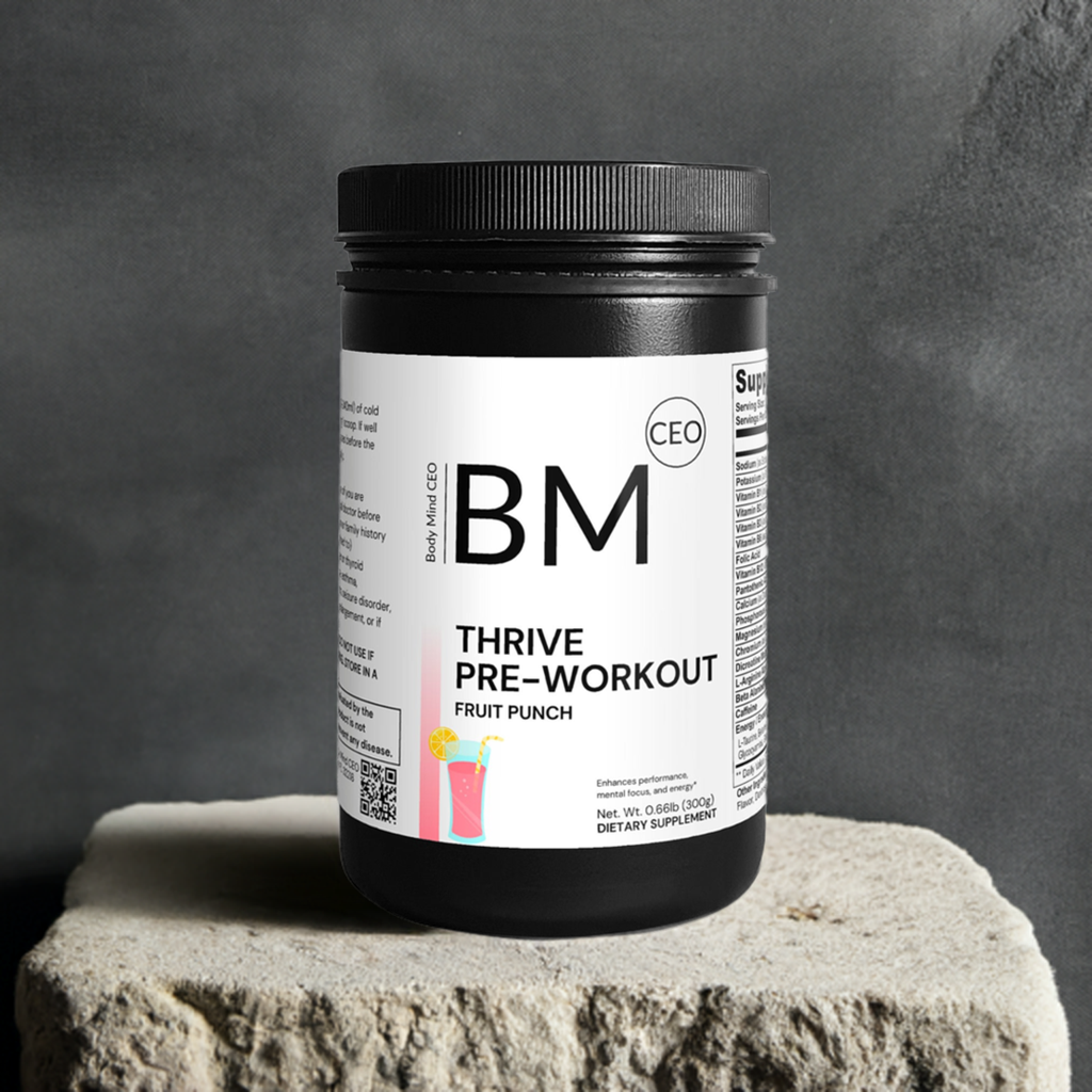 THRIVE Pre-Workout Powder (Fruit Punch)