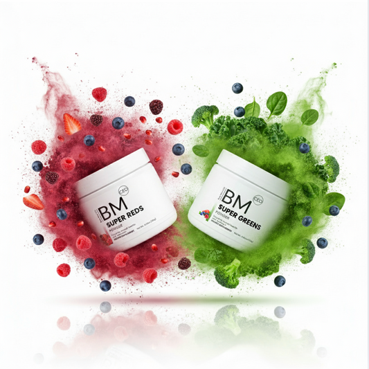 Supercharge Your Health with Super Greens & Super Reds