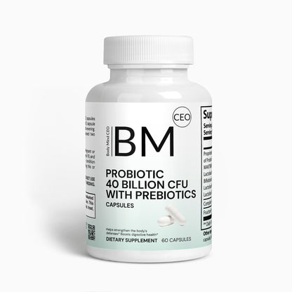 Probiotic 40 Billion CFU with Prebiotics