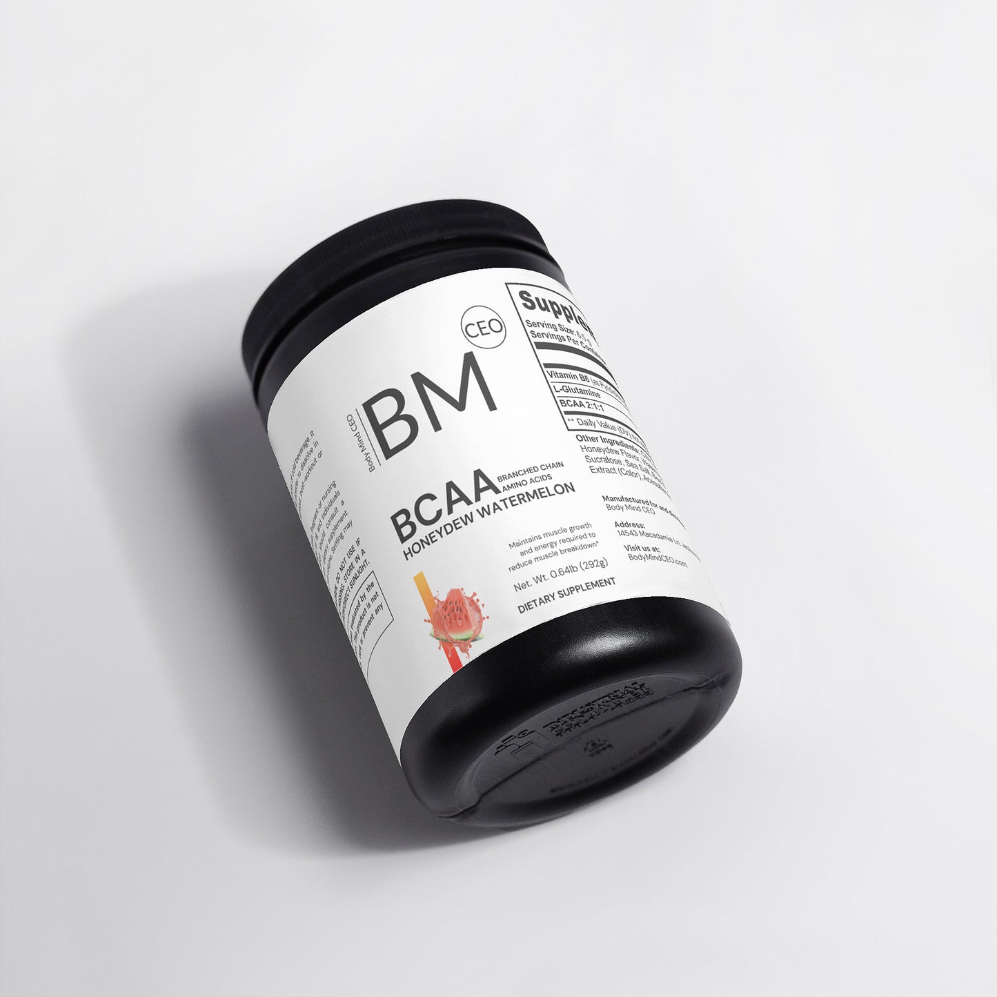 BCAA Post Workout Powder (Honeydew Watermelon)