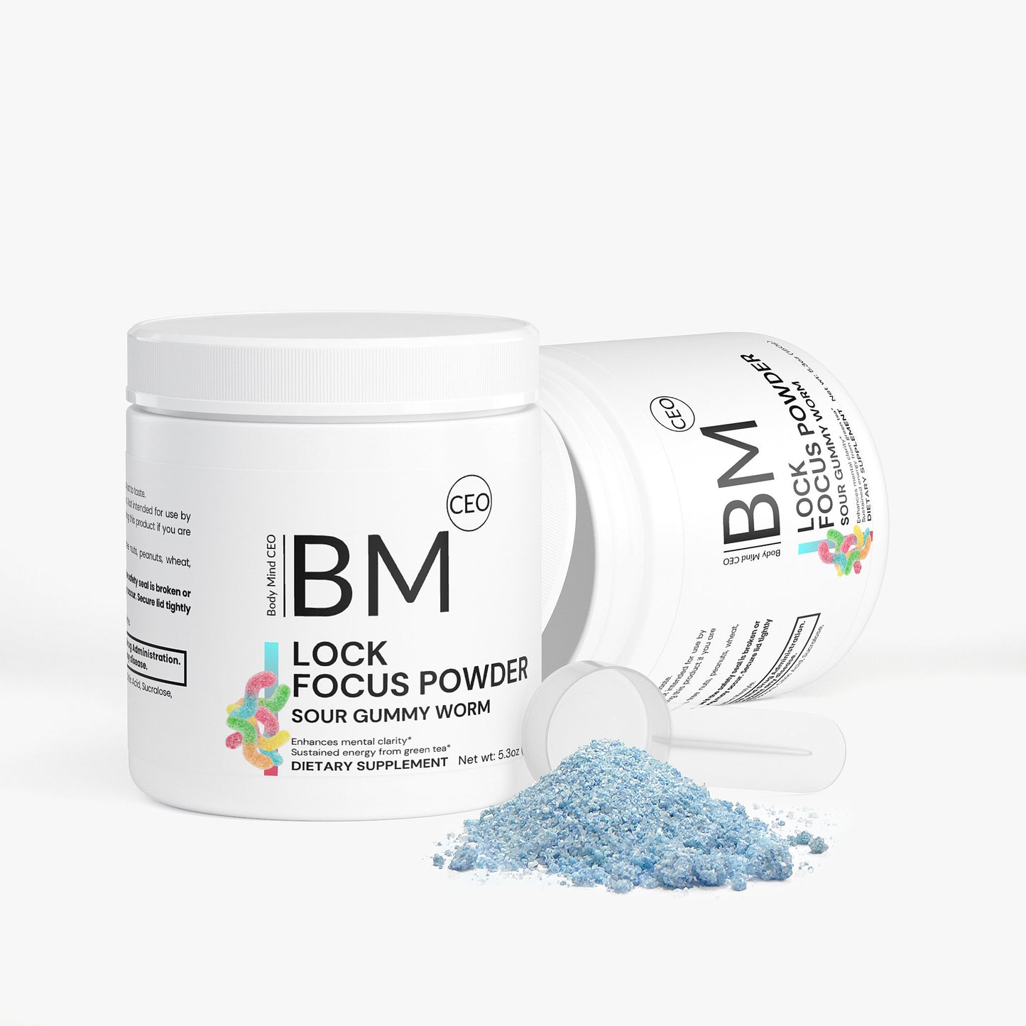 LOCK Focus Powder (Sour Gummy Worm)