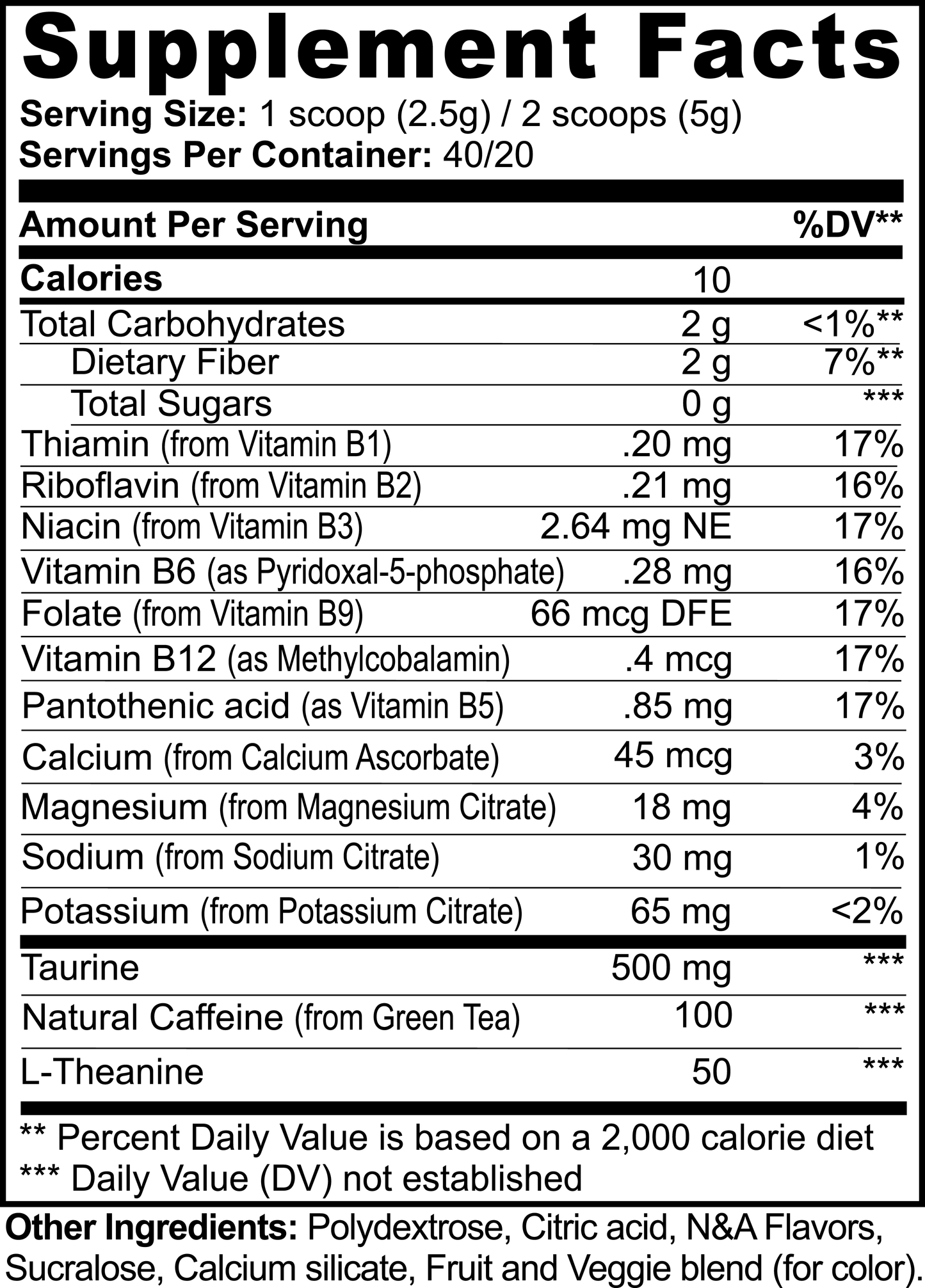 PULSE Energy Powder (Lychee Splash Energy)