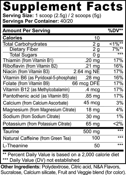 PULSE Energy Powder (Lychee Splash Energy)