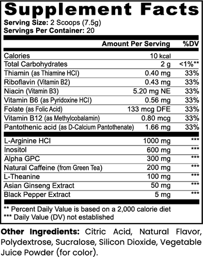 LOCK Focus Powder (Sour Grape)