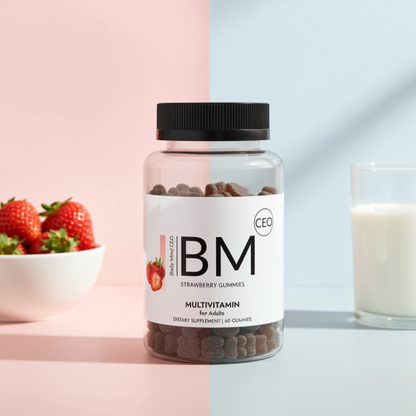 Multivitamin Bear Gummies - Strawberry