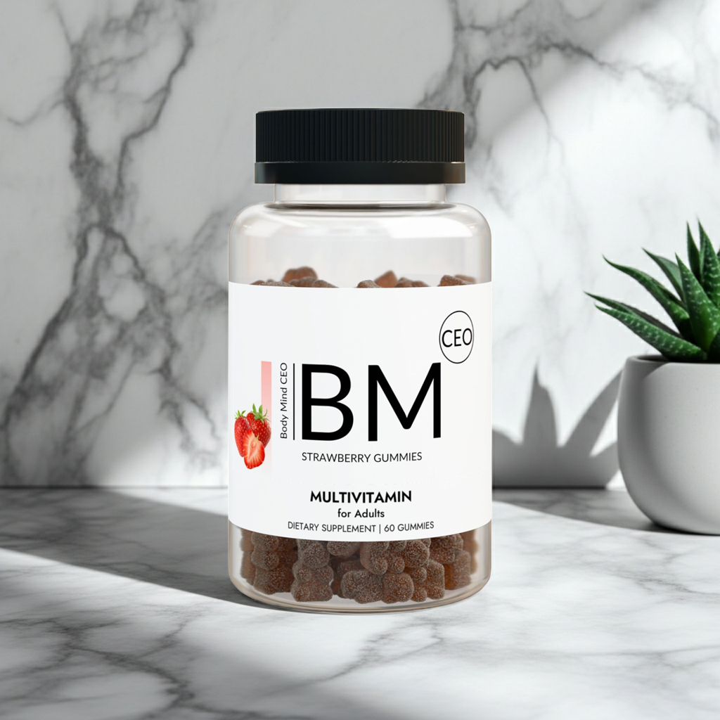 Multivitamin Bear Gummies - Strawberry