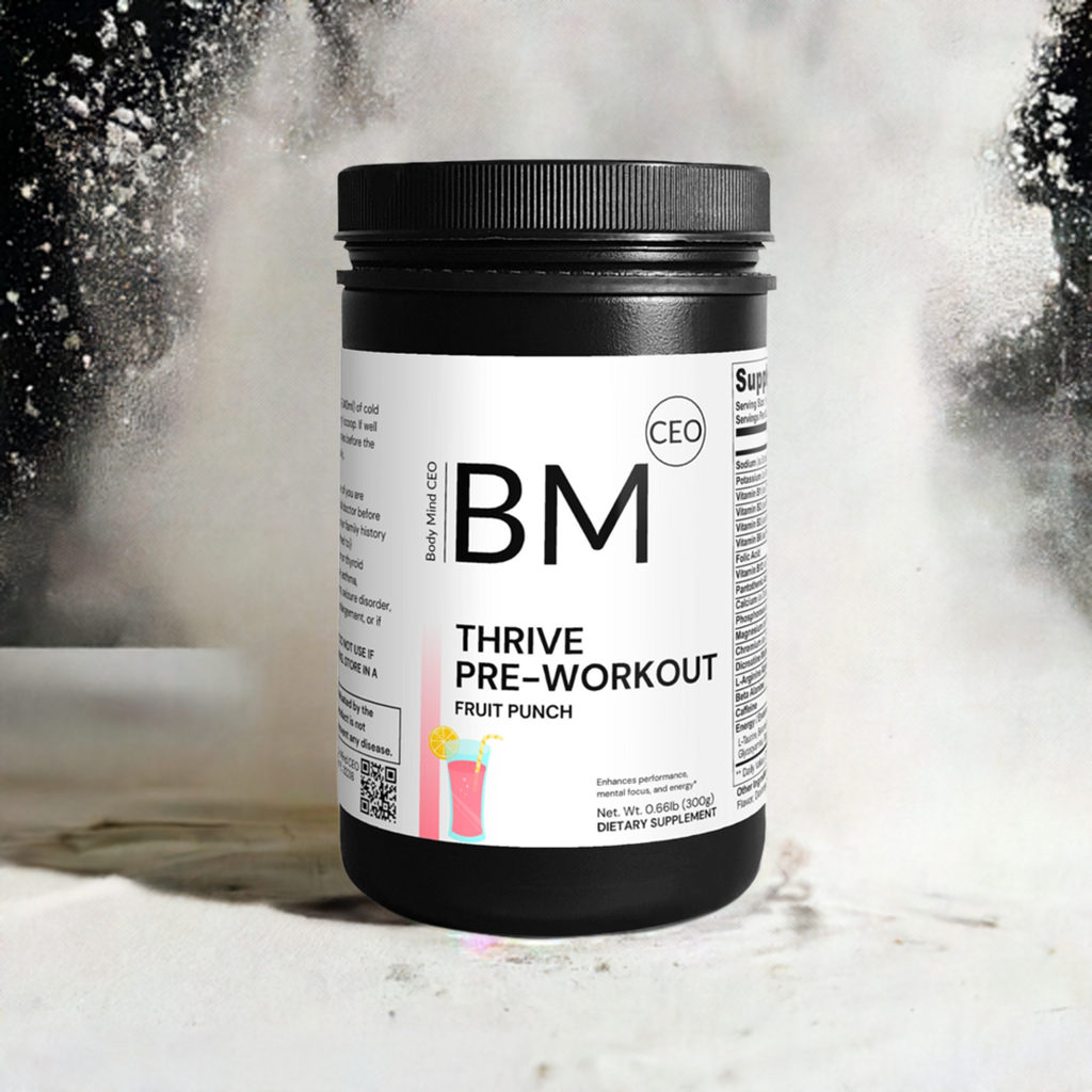 THRIVE Pre-Workout Powder (Fruit Punch)