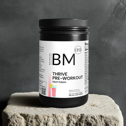 THRIVE Pre-Workout Powder (Fruit Punch)
